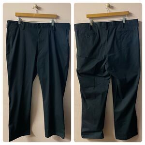 Land's End Plus Size Black Straight Leg Pants Size 42 EUC